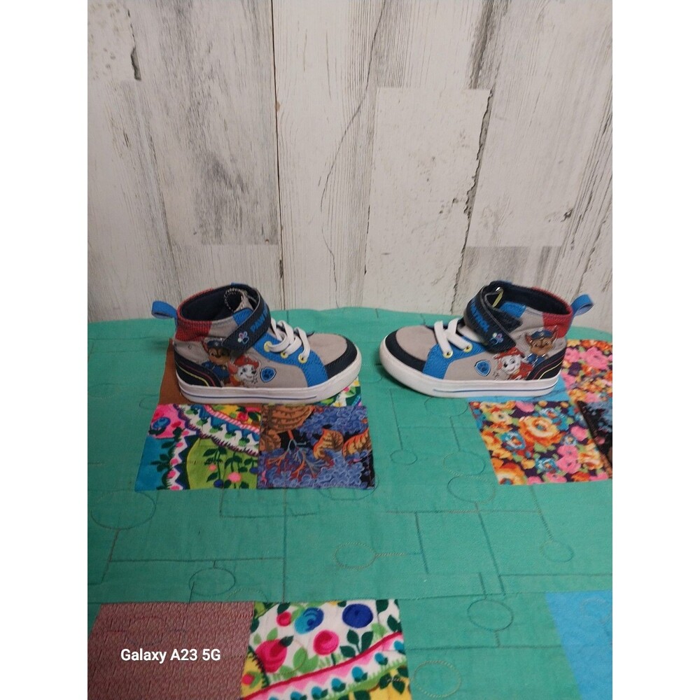 Nickelodeon Boys' Paw Patrol Sneakers With Lights Running Shoes Kid Size 8